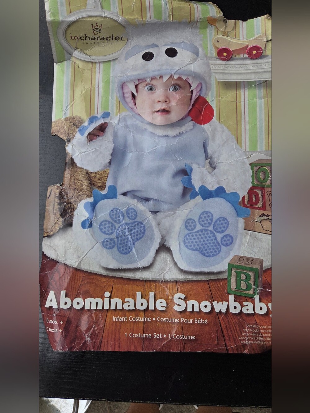 Abominable Snowbaby Infant Costume - Light Blue 18 Months / 2T